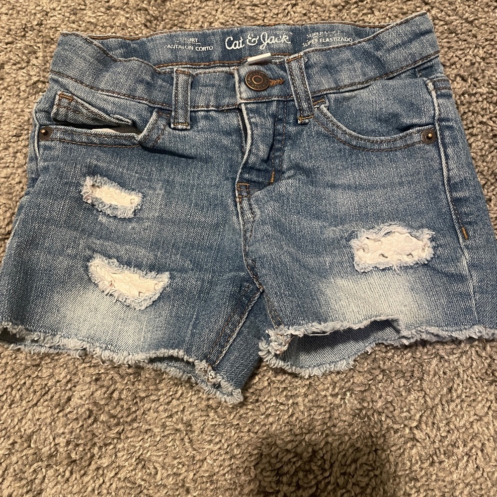 Girls Denim Shorts